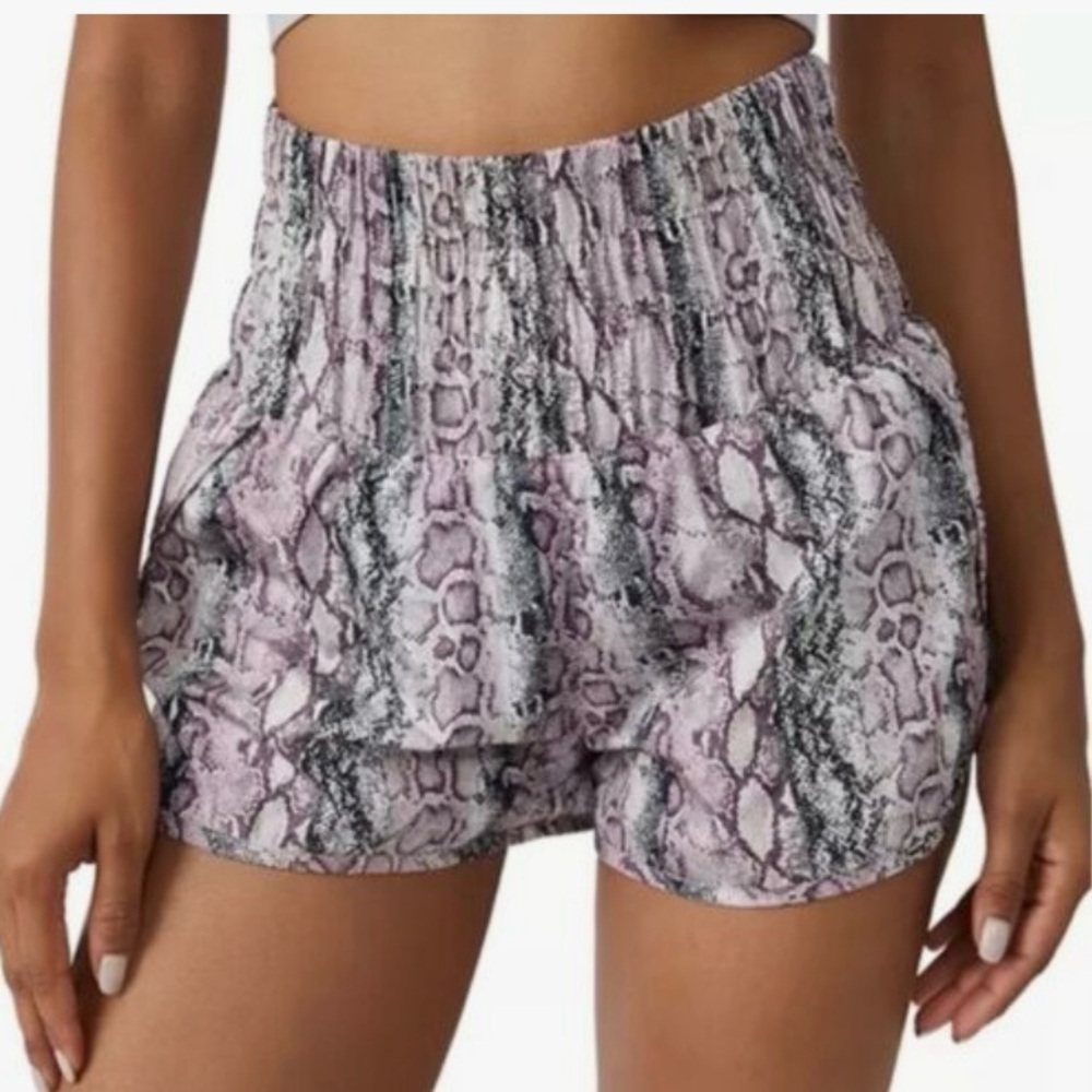 Free People Movement The Way Home Shorts in Anaconda - Venom